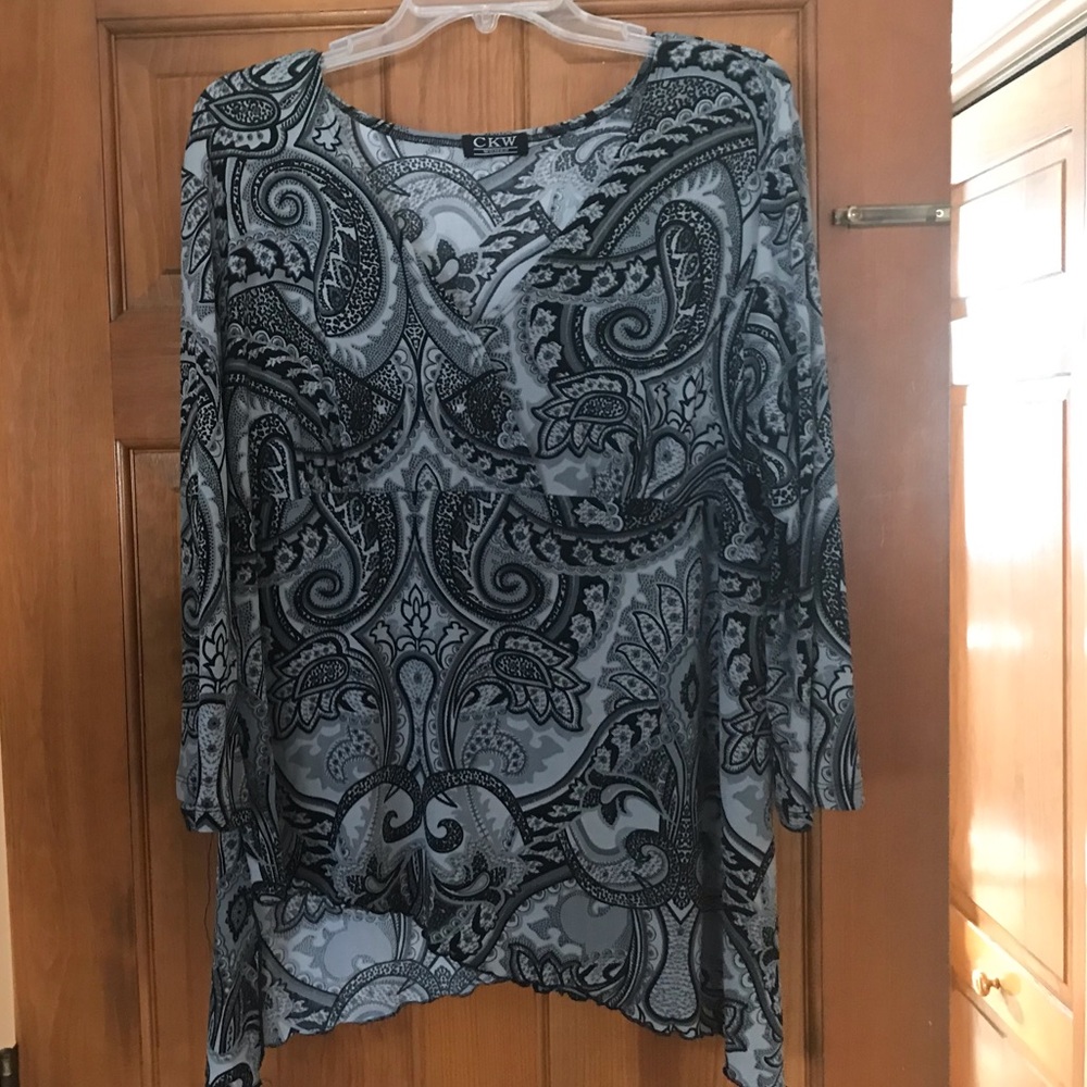 CKW black and grey tunic
